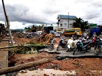 Tỉnh Kon Tum triển khai các biện pháp phòng chống sốt rét khắc phục hậu quả của cơn bão số 9 (Ketsana)