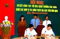 Hoạt động phong trào thi đua năm 2009 của Khối đơn vị hành chính sự nghiệp Trung ương đóng trên địa bàn tỉnh Bình Định