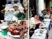 Thức ăn đường phố, thấy mà ghê !