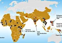 Bức tranh toàn cảnh về ký sinh trùng sốt rét kháng thuốc (1957-2010)