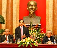 Kỷ niệm 55 năm ngày Thầy thuốc Việt Nam (27/2/1955-27/2/2010), Chủ tịch nước Nguyễn Minh Triết gặp mặt Anh hùng lao động, Thầy thuốc Nhân dân ngành y