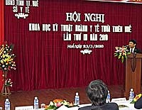 Hội nghị khoa học ngành y tế Thừa Thiên Huề lần thứ 3