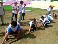 Hội thao truyền thống lần thứ XII  do đoàn Dân chính đảng tổ chức.