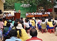 Tỉnh Kon Tum tổ chức lể phát động kỹ niệm ngày thế giới phòng chống sốt rét 25 tháng 4 năm 2010.