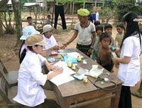 Tình hình sốt rét & các bệnh giun sán khu vực miền Trung-Tây Nguyên 3 tháng đầu năm 2010 và các hoạt động chính của Viện Sốt rét-KST-CT Quy Nhơn