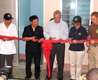 Thứ trưởng Bộ y tế làm việc với chương trình hợp tác y tế của tàu Hải quân Hoa Kỳ tại tỉnh BìnhĐịnh