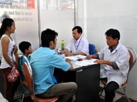 Hoạt động phòng chống bệnh sán lá gan lớn và các bệnh giun sán ký sinh  đường ruột của Viện Sốt rét-KST-CT Quy Nhơn 6 tháng đầu năm 2010