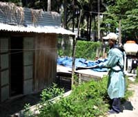 Phun không gian hóa chất diệt muỗi có tác dụng như thế nào?