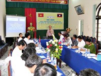 Hội nghị phòng chống sốt rét biên giới Việt-Lào lần thứ II năm 2010 tại Thừa Thiên-Huế