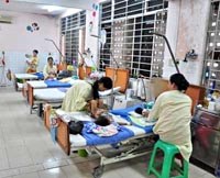 Bệnh sốt rét giảm thấp và sốt xuất huyết tăng cao ở khu vực miền Trung-Tây Nguyên 9 tháng đầu năm 2010