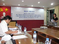 Hội thảo đóng góp ý kiến Dự thảo Thông tư quản lý hóa chất, chế phẩm diệt côn trùng, diệt khuẩn dùng trong lĩnh vực gia dụng và y tế