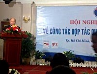 Hội nghị tập huấn về công tác hợp tác quốc tế trong lĩnh vực y tế