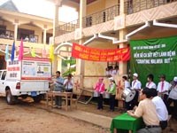 Làm sao để xã hội hóa được công tác phòng chống sốt rét ?