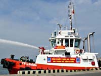 Tuần lễ quốc gia An toàn vệ sinh lao động và Phòng chống cháy nổ lần thứ 13 (năm 2011) tại Cảng Dung Quất, tỉnh Quảng Ngãi