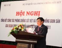 Những điểm nổi bật trong hoạt động phòng chống sốt rét toàn quốc 2006-2010 và kế hoạch phòng chống & loại trừ sốt rét năm 2011