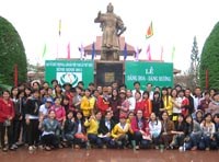 Hành trình về nguồn của Đoàn Thanh niên Viện Sốt rét-Ký sinh trùng-Côn trùng Quy Nhơn