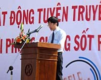 Muốn duy trì thành quả phòng chống sốt rét đạt được cần tiếp tục đẩy lùi bệnh sốt rét ở các vùng sốt rét có nguy cơ cao