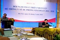 Định hướng phát triển nhân lực hệ thống y tế dự phòng giai đoạn 2011-2015