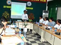 Viện Sốt rét-Ký sinh trùng-Côn trùng Quy Nhơn duyệt kế hoạch phòng chống sốt rét năm 2012 cho các tỉnh thuộc khu vực miền Trung-Tây Nguyên