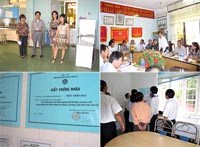 Giám sát hỗ trợ thực hiện Chuẩn quốc gia Trung tâm Y học dự phòng hai tỉnh Quảng Trị và Thừa Thiên Huế