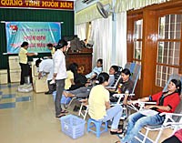 An toàn truyền máu từ người hiến máu tình nguyện, không lấy tiền