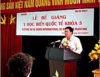Viện Y học biển Việt Nam và Đại học y khoa Brest Pháp tổ chức khóa đào tạo y học biển quốc tế