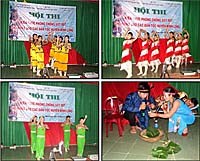 Hội thi kiến thức phòng chống sốt rét cho đồng bào dân tộc huyện Minh Long, tỉnh Quảng Ngãi