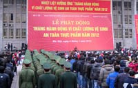 Các hoạt động ngành y tế tháng 1 năm 2012 