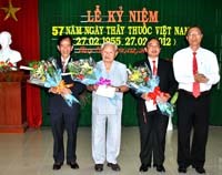 Viện Sốt rét-KST-CT Quy Nhơn tổ chức kỷ niệm 57 năm ngày Thầy thuốc Việt Nam (1955-2012) và triển khai kế hoạch hoạt động năm 2012