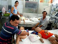 Tình hình dịch bệnh truyền nhiễm và hoạt động y tế dự phòng tháng 2 năm 2012