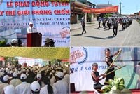 Lễ phát động Ngày thế giới phòng chống sốt rét 25/4/2012 khu vực miền Trung-Tây Nguyên tại huyện Bắc Trà My, tỉnh Quảng Nam