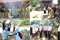 Kết quả thực hiện chiến dịch phun hóa chất diệt côn trùng và khử khuẩn môi trường tại xã Ba Điền, huyện Ba Tơ, tỉnh Quảng Ngãi