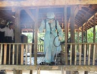 Hiệu quả các biện pháp can thiệp bằng hóa chất diệt côn trùng và khử khuẩn môi trường tại xã Ba Điền, huyện Ba Tơ, tỉnh Quảng Ngãi