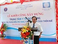 Thừa Thiên Huế khởi công xây dựng 4 Trung tâm y tế dự phòng huyện, thị xã