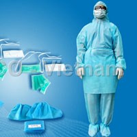 Cách sử dụng áo choàng và tạp dề phòng vệ