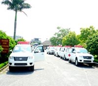 Chuyển giao 32 xe ô tô cứu thương cho bệnh viện các tỉnh Bắc Trung Bộ