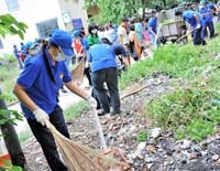 Viện Sốt rét-KST-CT Quy Nhơn đề xuất phong trào vệ sinh môi trường phòng chống véc tơ sốt xuất huyết tại 2 tỉnh Bình Định và Phú Yên năm 2013