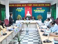Viện Sốt rét-Ký sinh trùng-Côn trùng Quy Nhơn tiến hành Đại hội các Chi bộ trực thuộc Đảng bộ và triển khai thực hiện Nghị quyết Trung ương 4