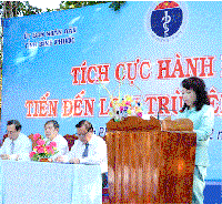 Lễ phát động phòng chống sốt rét tại huyện Bù Gia Mập, tỉnh Bình Phước