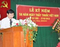 Công đoàn Viện Sốt rét-KST-CT Quy Nhơn phát động phong trào thi đua yêu nước, học tập và làm theo tấm gương đạo đức Hồ Chí Minh năm 2013