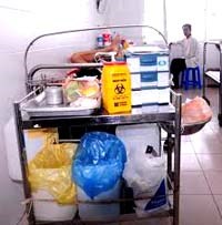 Nguy cơ môi trường ô nhiễm ảnh hưởng sức khỏe do chất thải y tế