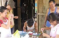 Học sinh KTV trung cấp K34  của Viện Sốt rét-KST-CT Quy Nhơn kết thúc đợt thực tế tốt nghiệp của tại Quảng Ngãi