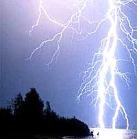 Trời giông tố, lốc xoáy sử dụng điện thoại coi chừng sét đánh tử vong