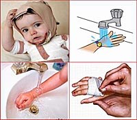 Quan tâm việc phòng tránh bỏng cho trẻ em