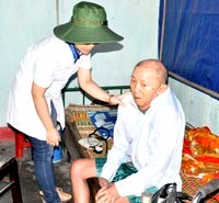 Tuổi trẻ Viện Sốt rét-KST-CT Quy Nhơn tích cực hưởng ứng  Năm thanh niên tình nguyện  2014