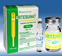 Hiệu lực thuốc sốt rét artesunate tiêm phụ thuộc vào cách pha chế