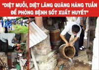 Hiệu quả một số mô hình phòng chống sốt xuất huyết áp dụng trong chương trình mục tiêu y tế quốc gia 