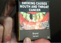 Bao bì thuốc lá  trơn  không thúc đẩy tiêu thụ thuốc lá bất hợp pháp