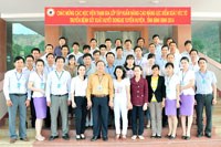 Tập huấn nâng cao năng lực kiểm soát véc tơ sốt xuất huyết tuyến huyện, tỉnh Bình Định năm 2014