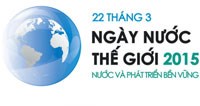 Ngày Nước thế giới năm 2015: Nước và phát triển bền vững